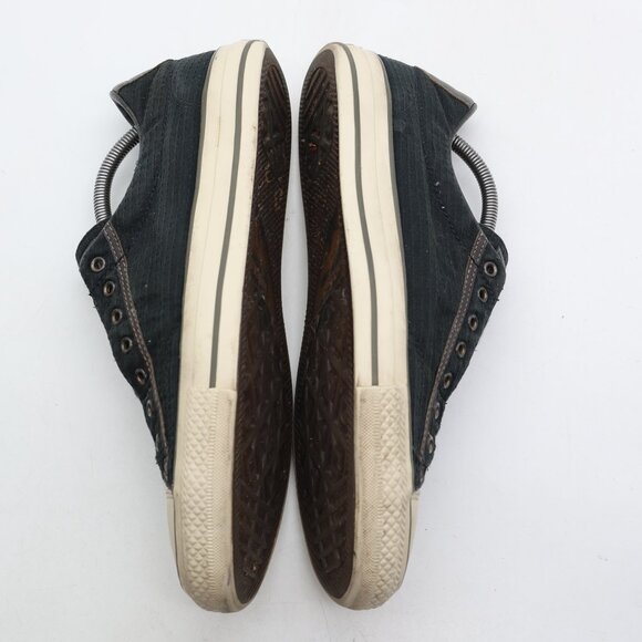 Converse x John Varvatos Mens Size 9.5 Black Laceless Slip On Sneakers - Picture 9 of 12